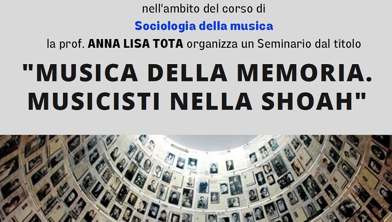 Musica Della Memoria Musicisti Nella Shoah Dipartimento Di Scienze