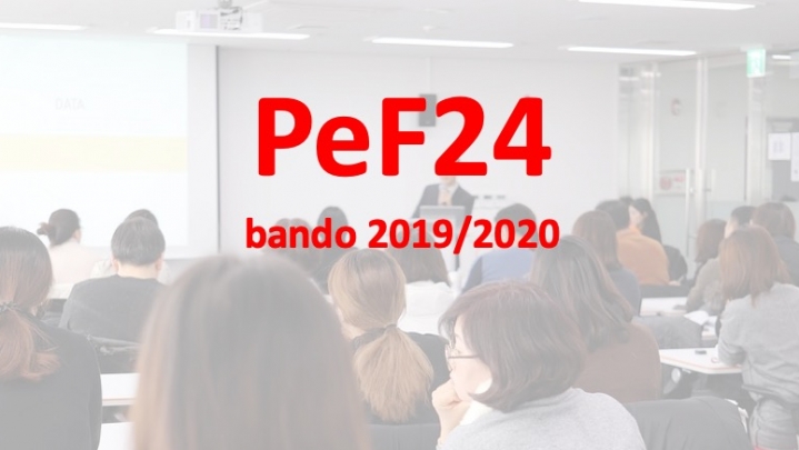 Percorso Formativo per l’acquisizione di 24 CFU (PeF24) - Bando A.A. 2019/2020
