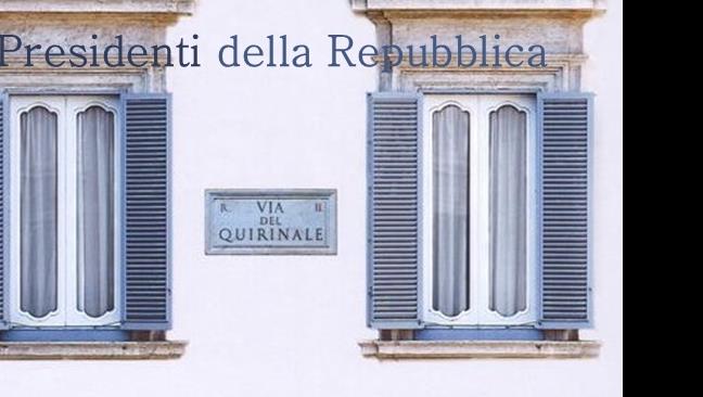 Biblioteca di Studi politici - Presidenti della Repubblica: un percorso bibliografico
