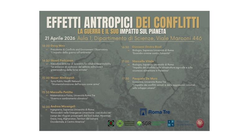 Effetti antropici dei conflitti: la guerra e il suo impatto sul pianeta