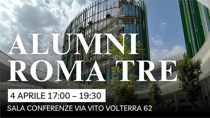 Presentazione Associazione Alumni Roma Tre