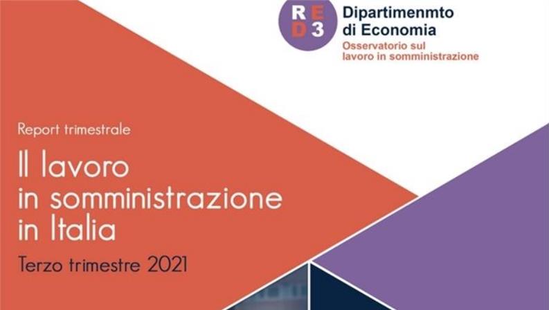 Report trimestrale III trimestre 2021 - Il Lavoro in somministrazione in Italia