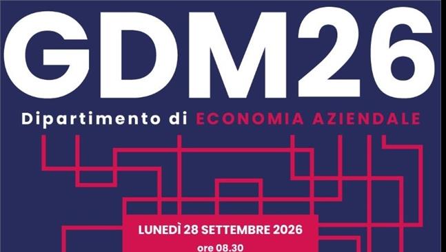 Giornata delle matricole 2026 - Start@RomaTre - Economia e gestione aziendale L-18