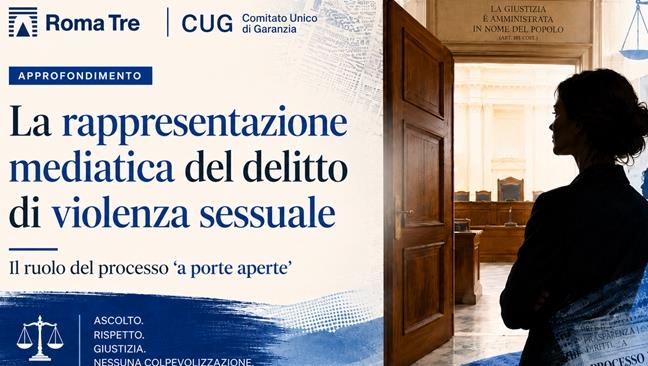 La rappresentazione mediatica del delitto di violenza sessuale: il ruolo del processo “a porte aperte”