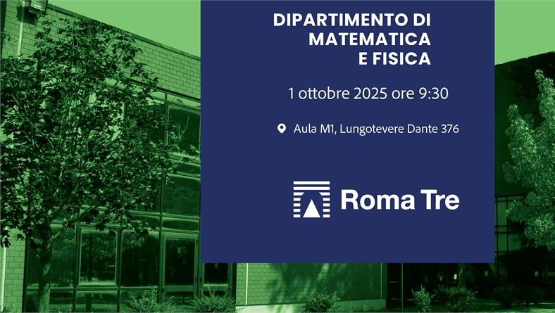 Giornata delle Matricole a.a. 2025/2026