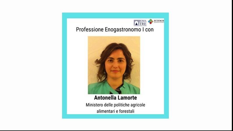 Professione enogastronomo I con Simona Antonella Lamorte (ICQRF-MIPAAF)
