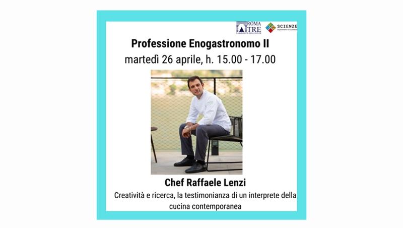 Professione enogastronomo II con lo chef Raffaele Lenzi