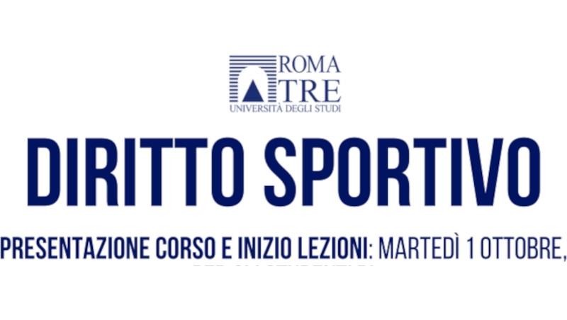 Diritto Sportivo: Presentazione Corso