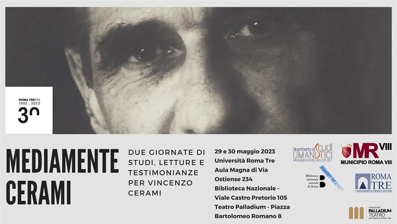 Mediamente Cerami: due giornate di studi, letture e testimonianze per Vincenzo Cerami