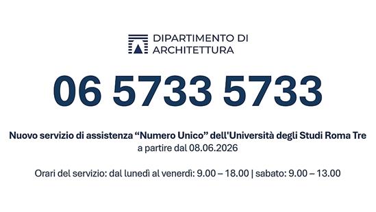 Attivazione del servizio “Numero Unico”