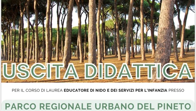 Escursioni didattiche al Parco regionale urbano del Pineto-comunicazioni nuove date 21 ottobre e 04 novembre 2023