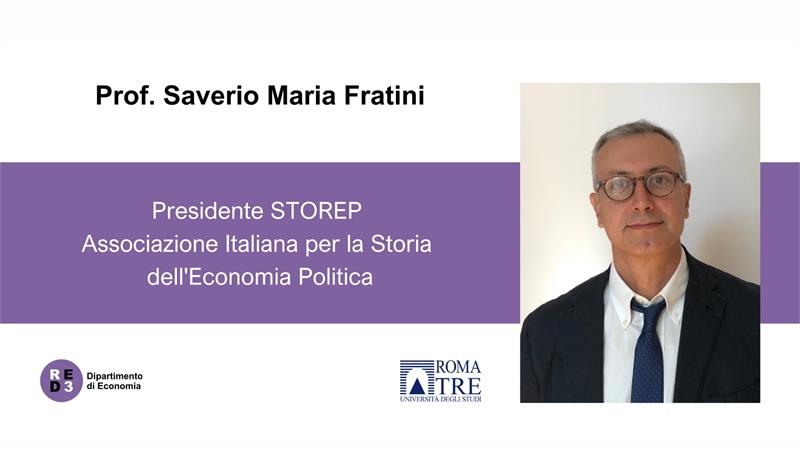 Il prof. Saverio Maria Fratini è stato eletto Presidente STOREP