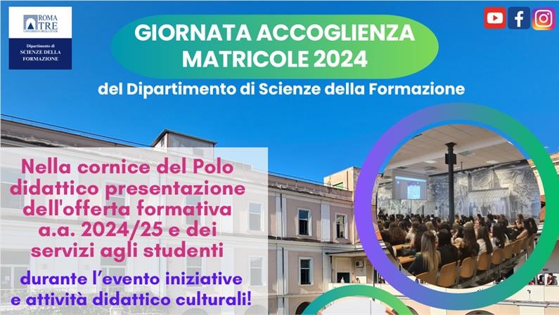 Giornata Accoglienza Matricole 2024