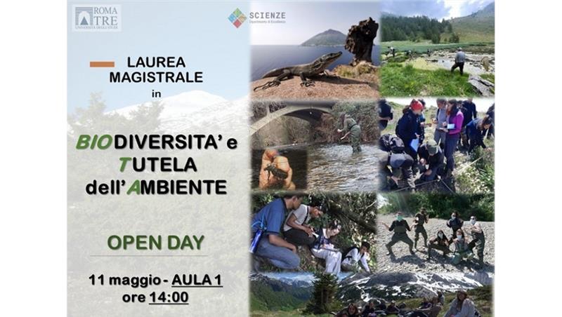 Evento di orientamento per la Laurea Magistrale in Biodiversità e Tutela dell'Ambiente (BIOTA)