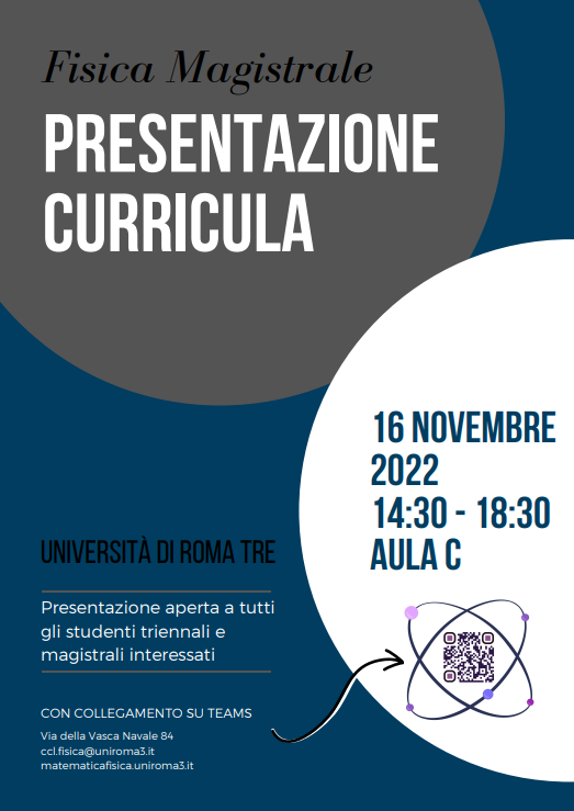 Presentazione Del Corso Di Laurea Magistrale In Fisica - Dipartimento ...