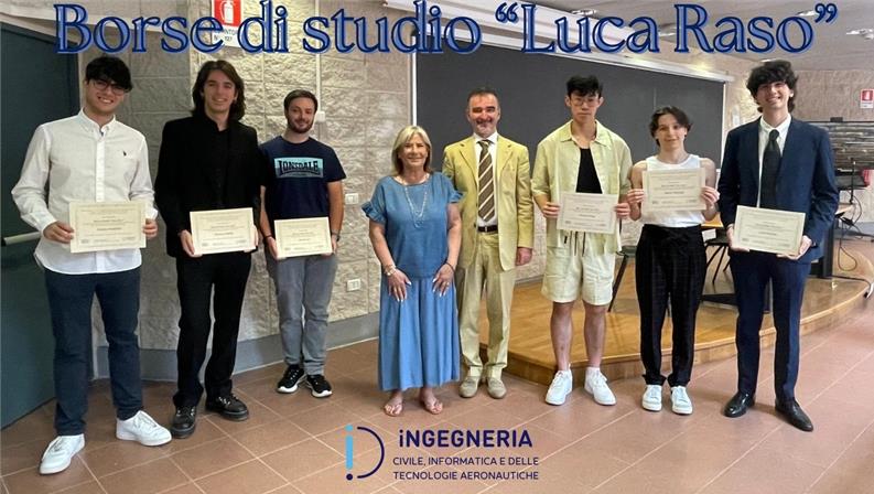 Borse di merito Luca Raso per gli iscritti alle lauree magistrali di Ingegneria Informatica e Ingegneria Gestionale e dell’Automazione