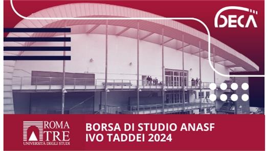 Borsa di Studio ANASF Ivo Taddei 2024