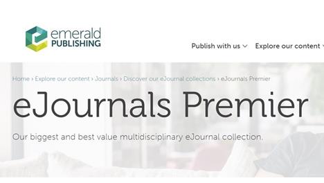 Emerald ejournals - Premier