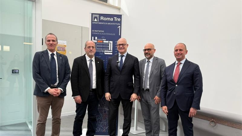 Inaugurato il Padiglione 15B dell'ex Mattatoio di Testaccio. 