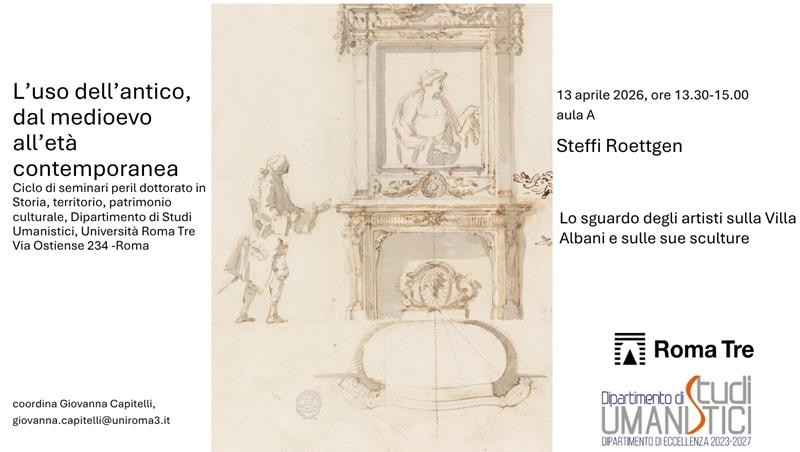 Steffi Roettgen, Lo sguardo degli artisti sulla Villa Albani e sulle sue sculture