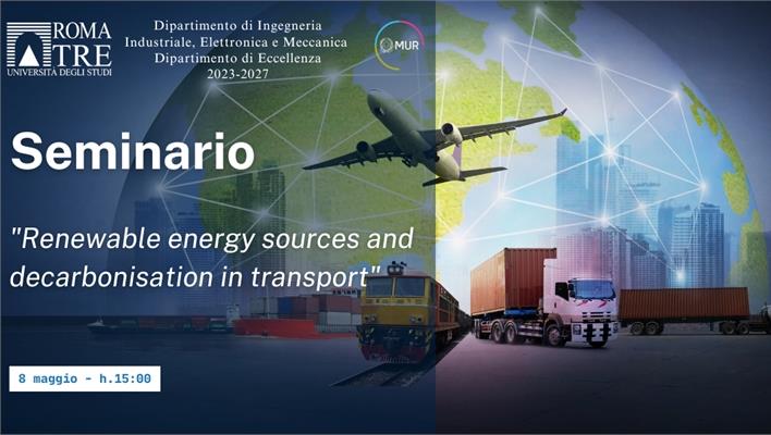 Seminario - Renewable energy sources and decarbonisation in transport