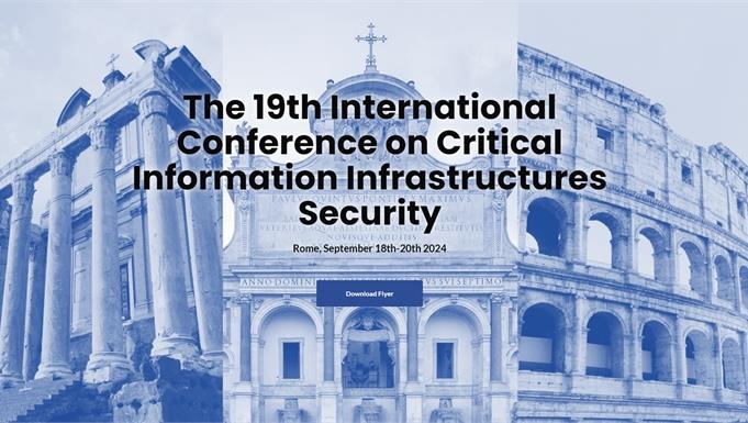 CRITIS 2024 - Diciannovesima edizione della International Conference on Critical Information Infrastructures Security