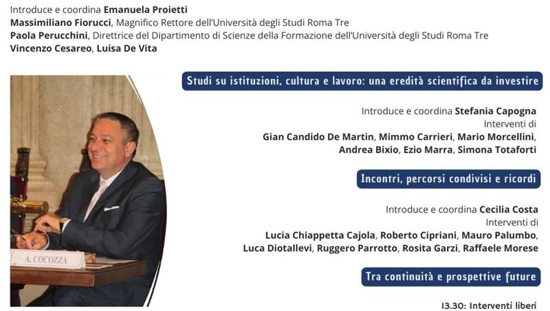 In memoria di Antonio Cocozza. Sociologia del lavoro, cultura organizzativa, etica e responsabilità.