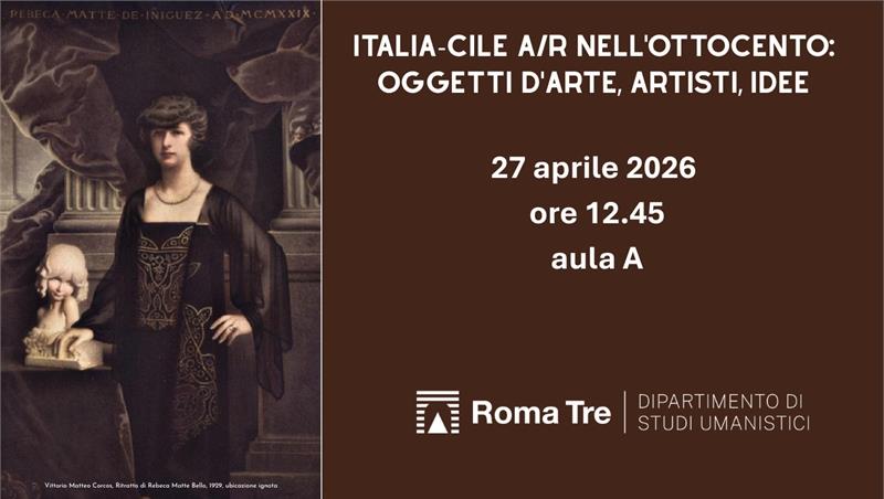 Italia-Cile a/r nell'Ottocento: oggetti d'arte, artisti, idee