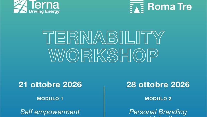 Ternability: iniziativa di Terna dedicata all'orientamento e all'inclusione lavorativa delle persone con disabilità e DSA