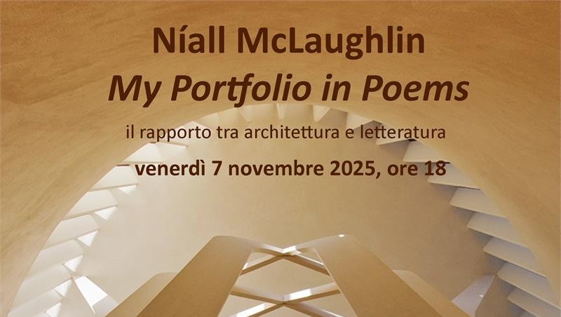 Conferenza di Níall McLaughlin