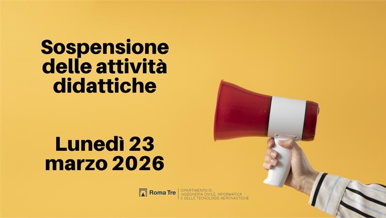 Sospensione delle attività didattiche – Lunedì 23 marzo 2026
