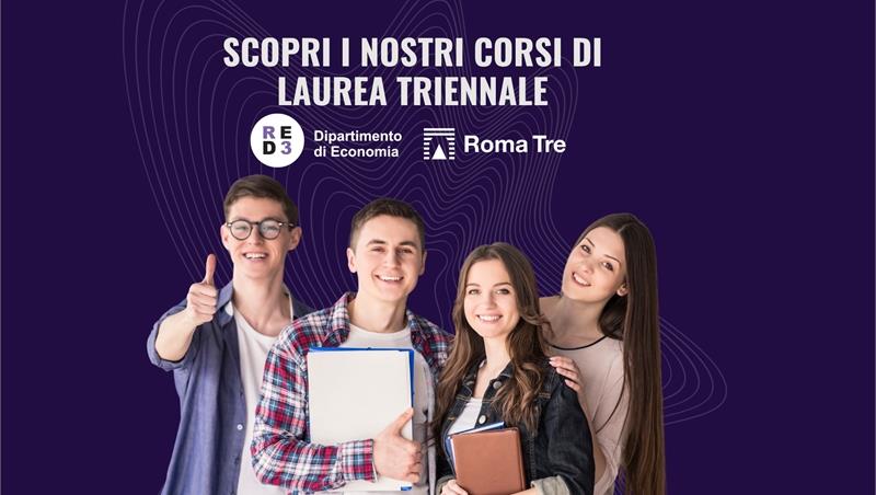 Scopri i nostri corsi di laurea triennale
