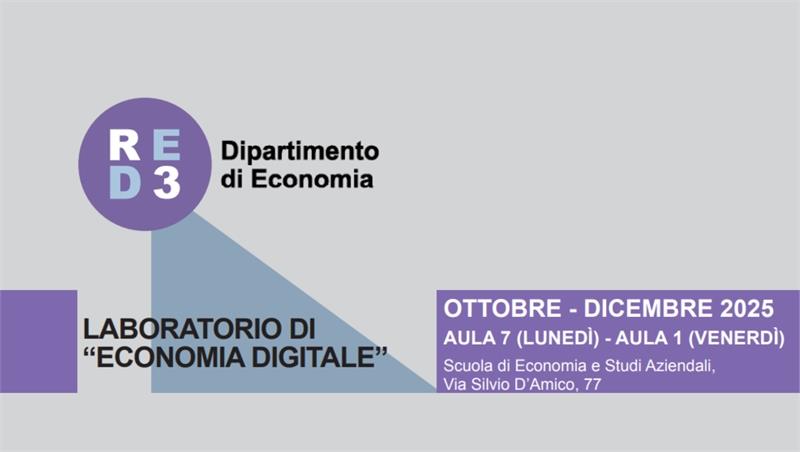 LABORATORIO DI ECONOMIA DIGITALE