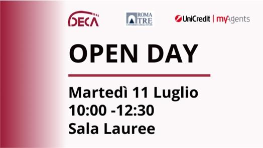Open Day - Corso di Laurea 