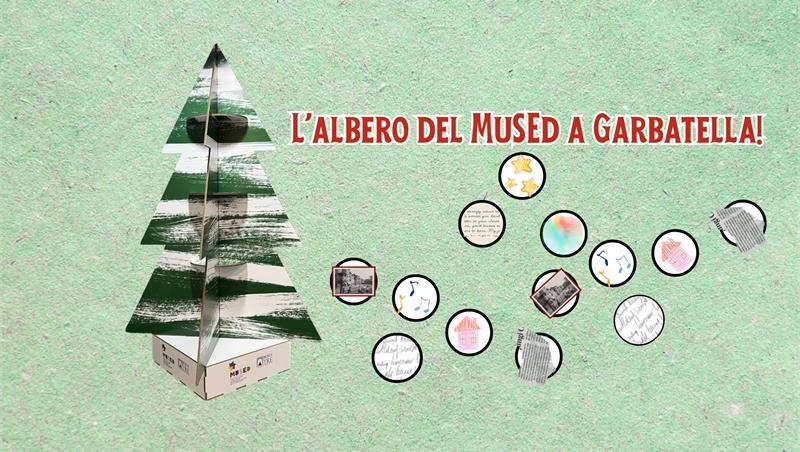 L’Albero di Natale del MuSEd a Garbatella 