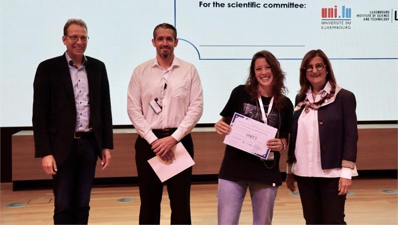 Alice Apponi premiata all'European Conference on Surface Science (ECOSS)