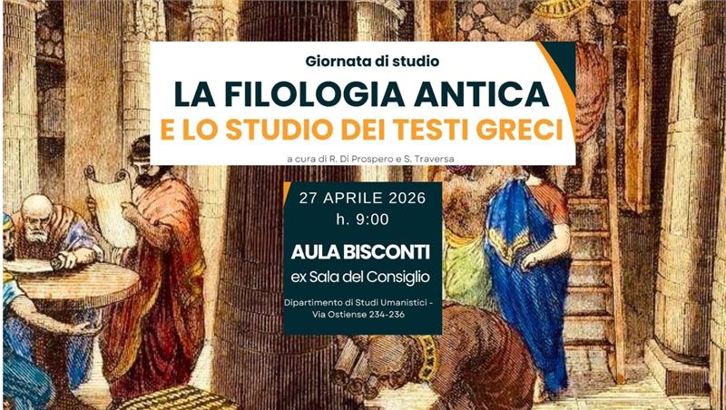 La filologia antica e lo studio dei testi greci