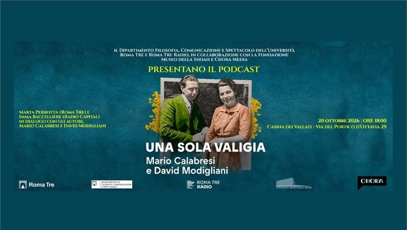 Primo appuntamento 2026-2027 del Club del Podcast: presentazione “Una sola valigia”