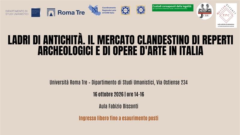 Ladri di antichità. Il mercato clandestino di reperti archeologici e opere d’arte in Italia