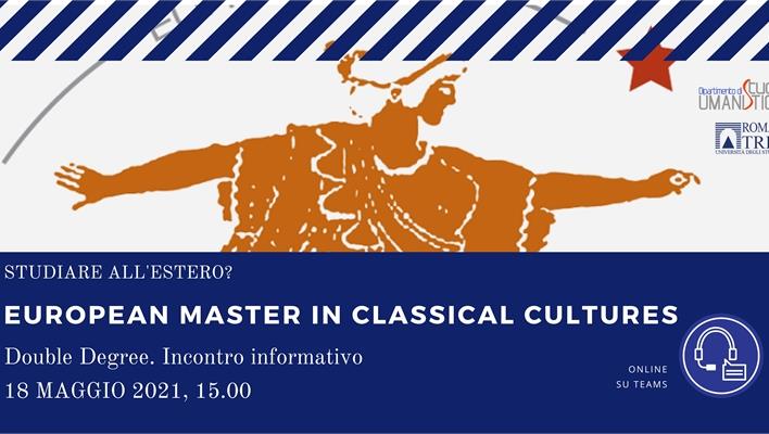 European Master in Classical Cultures (EMCC). Presentazione del doppio titolo