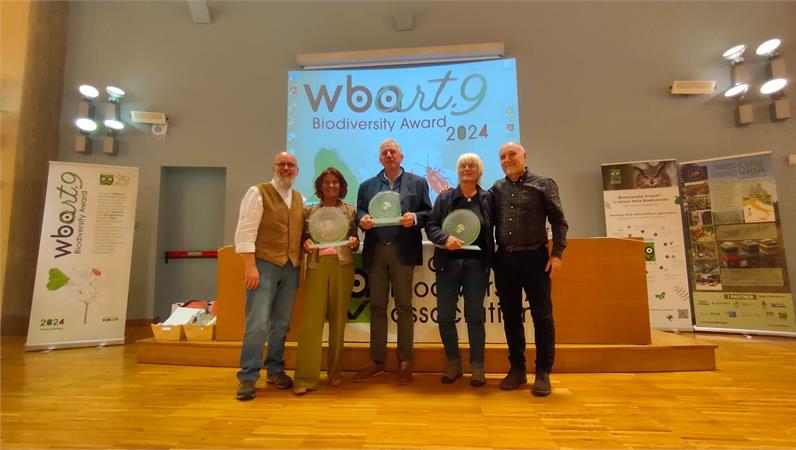 Premio della World Biodiversity Association al prof. Marco Alberto Bologna