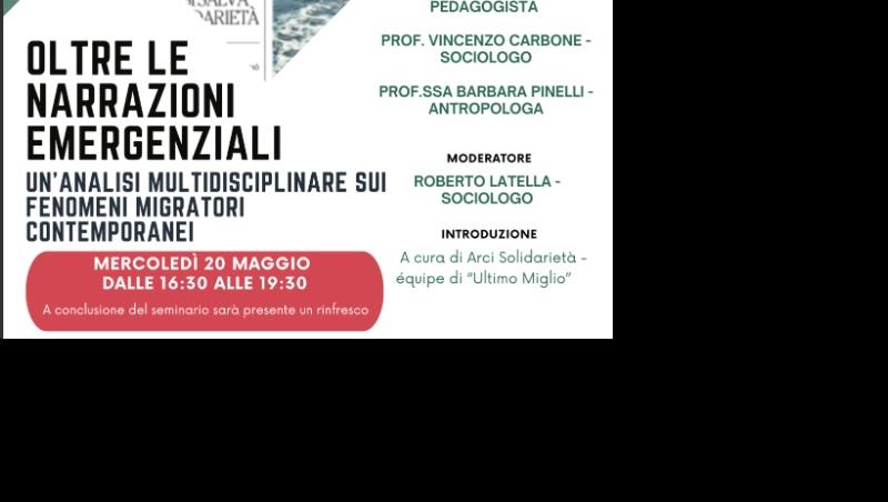 Oltre le narrazioni emergenziali. Un’analisi multidisciplinare dei fenomeni migratori contemporanei