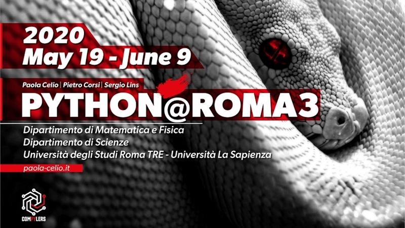 Python@RomaTRE 