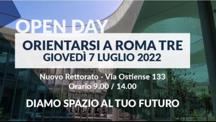Orientarsi a Roma Tre 2022, vieni a conoscere il Dipartimento di Scienze