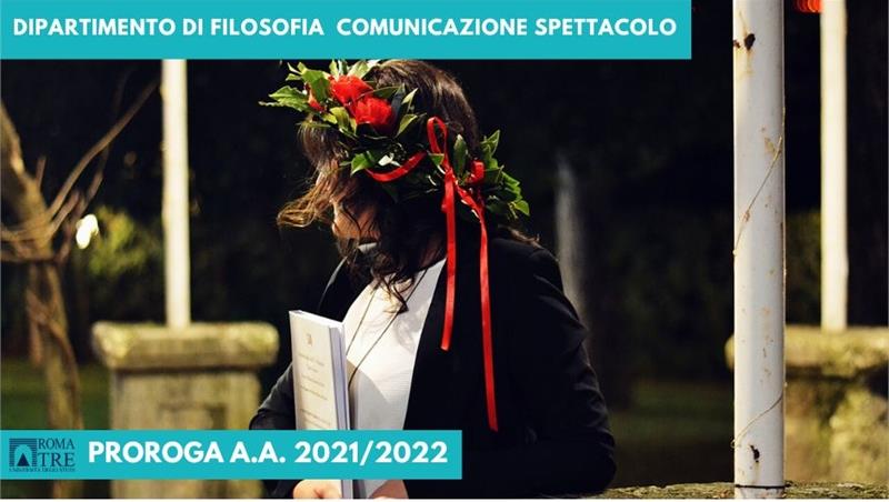 Proroga A.A. 2021/2022