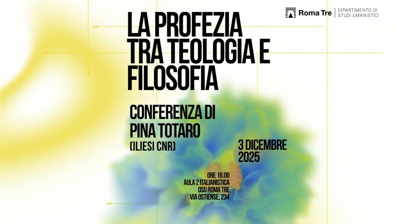 La profezia tra filosofia e teologia