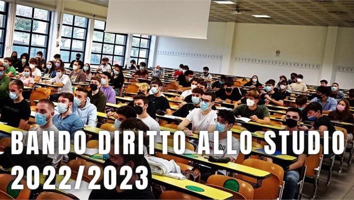 Bando Diritto allo Studio 2022/2023