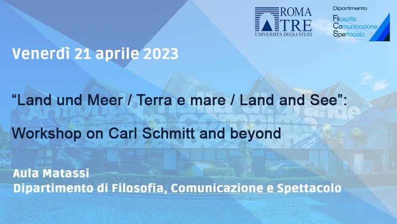 Workshop: “Land und Meer / Terra e mare / Land and See”
