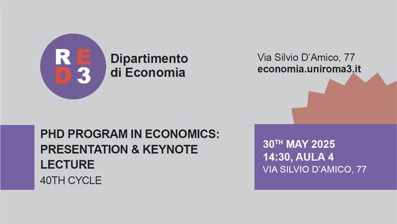 Keynote lecture XL ciclo - Visions of Inequality
