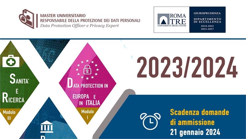 Bando - Responsabile della protezione dei dati personali: Data Protection Officer e Privacy Expert